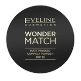 Eveline Cosmetics, Wonder Match, Polvo compacto mate con FPS 30 nº 01, 8 g