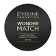Eveline Cosmetics, Wonder Match, Geperste Matte Poeder met SPF 30 nr. 01, 8 g
