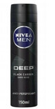 Nivea Men Deep Black Carbon Antitraspirante, 150 ml