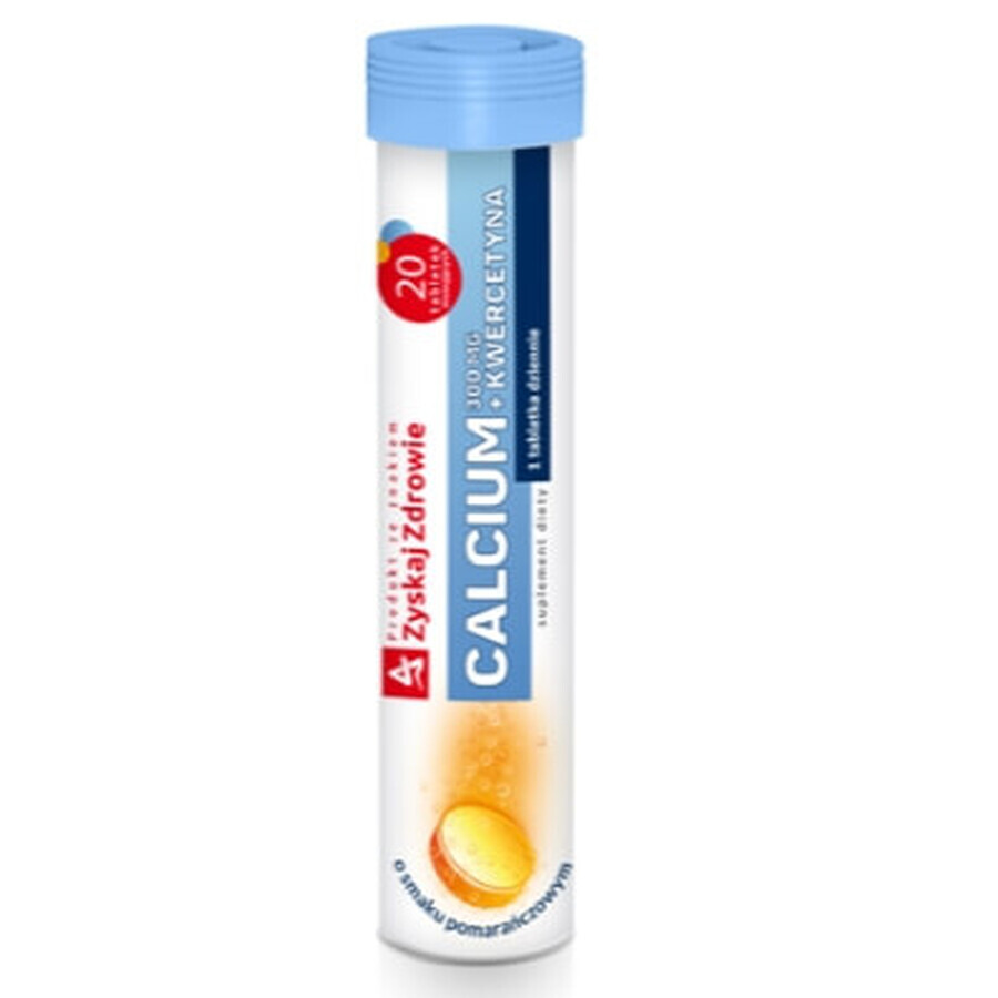 Calciu 300mg + Quercetin 20 comprimate efervescente