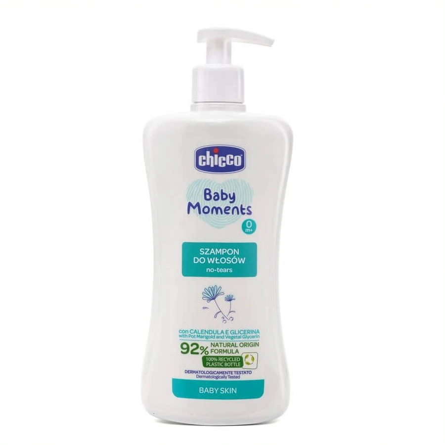Chicco Baby Moments Wax Shampoo 0m+, 500ml