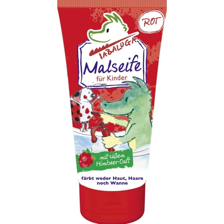 Tabaluga Wasserfärbeseife, rot, 75 ml