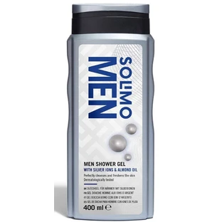 Solimo Men, Duschgel, Mandelöl und Silberionen, 400ml