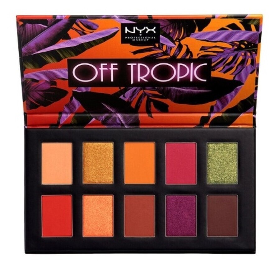 Cumpără NYX, Paletă de umbre, Off Tropic, 02 Shifting, 11g NYX, Paletă de umbre, Off Tropic, 02 Shifting, 11g