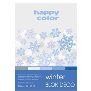 Deco Winter/Crystal A4, 20 sheets