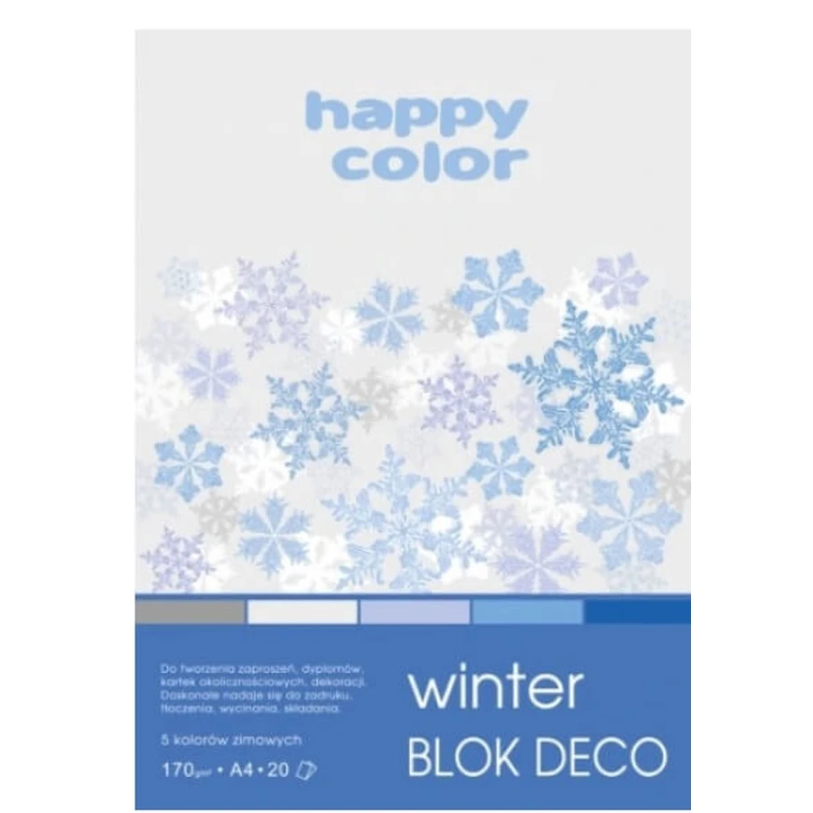 Deco Winter/Crystal A4, 20 sheets