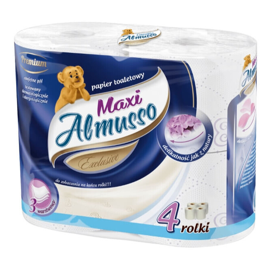 Cumpără Almusso, hârtie igienică Maxi, 4 role Almusso, hârtie igienică Maxi, 4 role