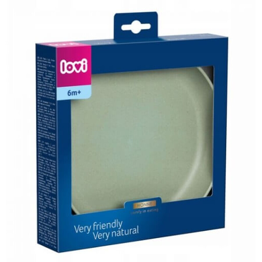 Lovi baby plates Pistachio green 21/530, 2 pcs