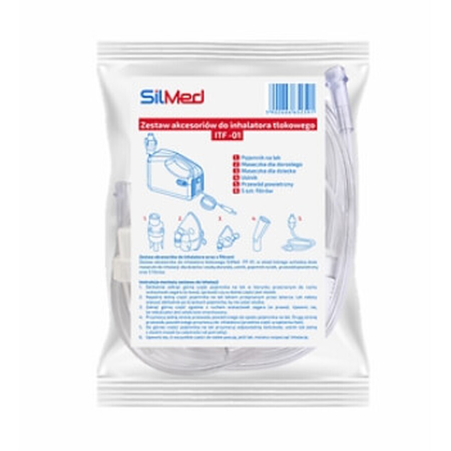SilMed, kit di accessori per inalatori tok ITF-01