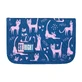 Astuccio per matite con due lembi senza accessori blu navy Cats