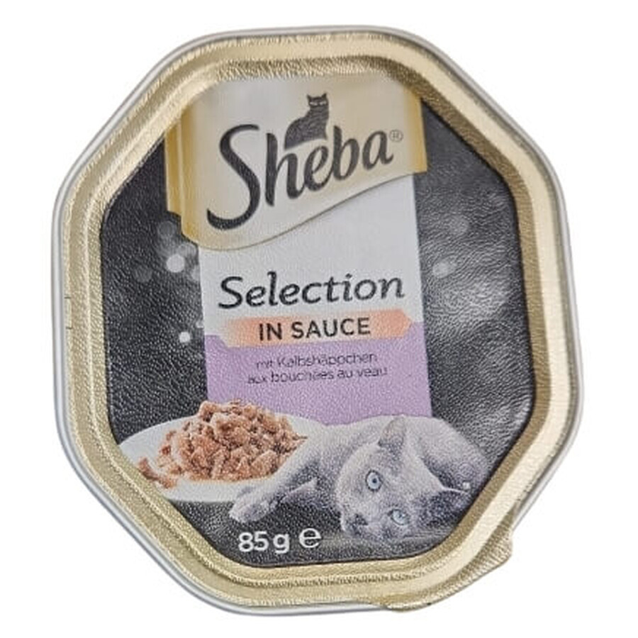 Cumpără Sheba, Hrană pentru pisici cu caviar de vițel în sos, 85g Sheba, Hrană pentru pisici cu caviar de vițel în sos, 85g