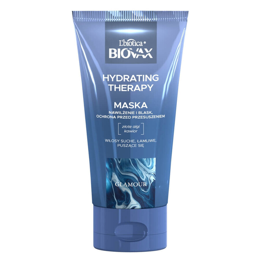 Biovax Glamour Hydrating Therapy Mască de păr hidratantă, 150ml
