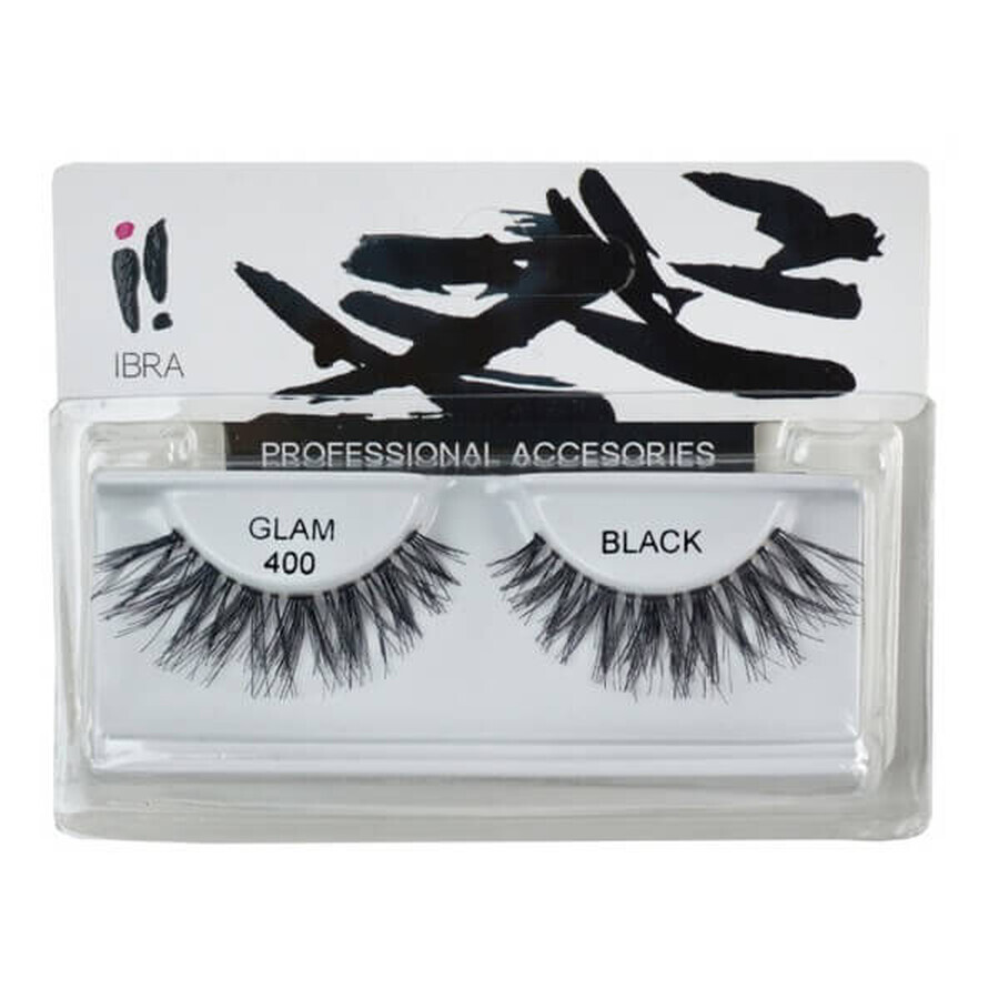 Boutique Ibra Paire de faux cils sur une ceinture Glam 400 Black Ibra Paire de faux cils sur une ceinture Glam 400 Black
