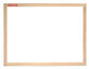 Magnetic dry erase board, wood 40x60