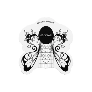 NeoNail Stencil Vlinder voor acryl- en gelapplicaties, 100 stuks