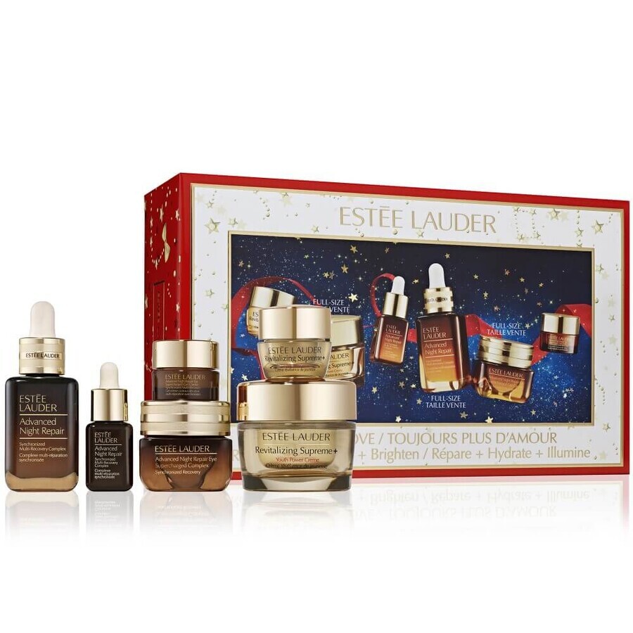 Estée Lauder More To Love Face Serum 30ml + Face Serum 7ml + Eye Cream 15ml + Eye Cream 5ml + Revitalizing Moisturizing Cream 30ml + Revitalizing Moisturizing Cream 7ml