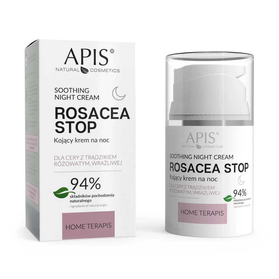 Apis Rosacea-Stop Rosacea und Akne Nachtcreme, 50ml