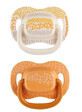 Canpol pacifiers, symmetric dummy in silicone, mountain yellow 34/930 0-6m, 2 pieces