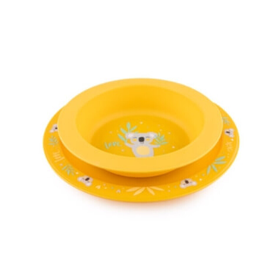 Canpol Babies 2er-Set exotische Tierartikel 56/523 GELB, 1 Set