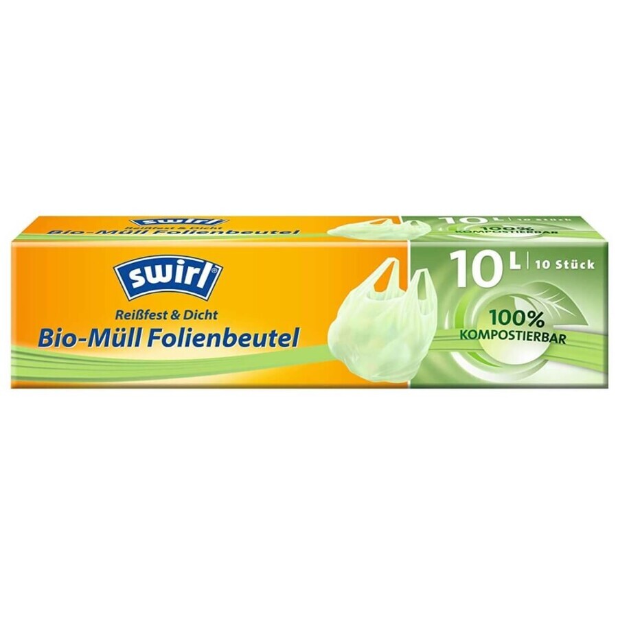 Buy Swirl, Garbage bags with handles, 10l Swirl, Garbage bags with handles, 10l