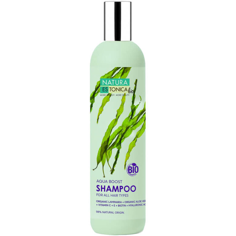 Moisturizing hair shampoo Natura Estonica Aqua Boost, 400ml