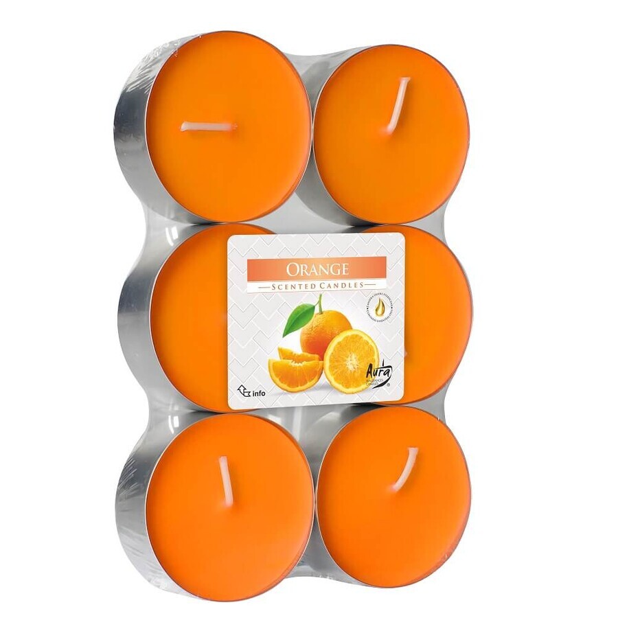 Bispol Orange maxi perfume warmers, 6 pieces
