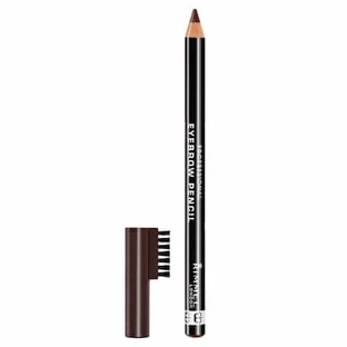 Rimmel Professional Lápiz de cejas con peine 001 Marrón oscuro, 1,4 g