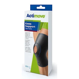 Actimove, Rodilleras Negras talla XL - ¡Larga duración!