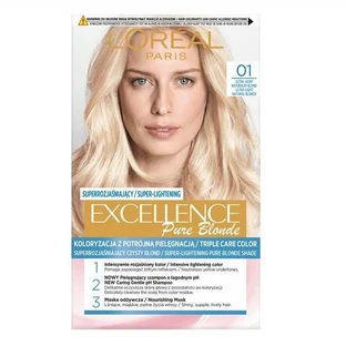 L'Oreal Paris Excellence Creme Colour 01 Super Light Blonde Natural