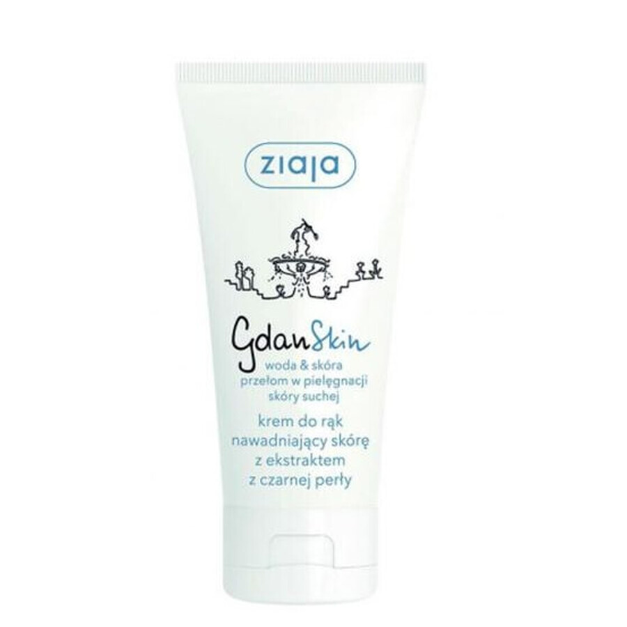 Ziaja, GdanSkin, Moisturizing Hand Cream, 50 ml - Long-term use!