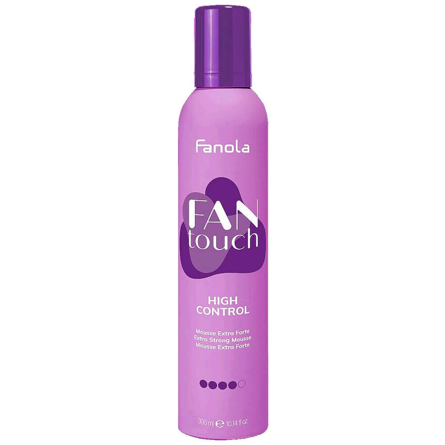 Fanola FanTouch FanTouch High Control Extra Strong Wax Mousse 300ml