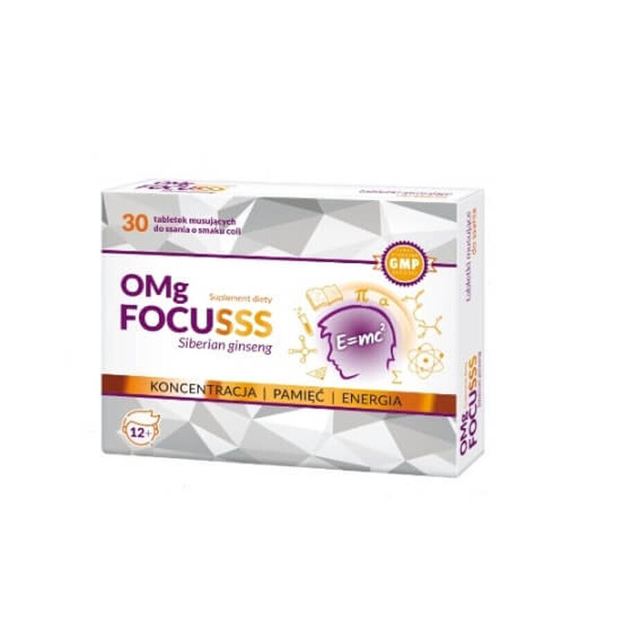 OMg Focusss, 30 tablets