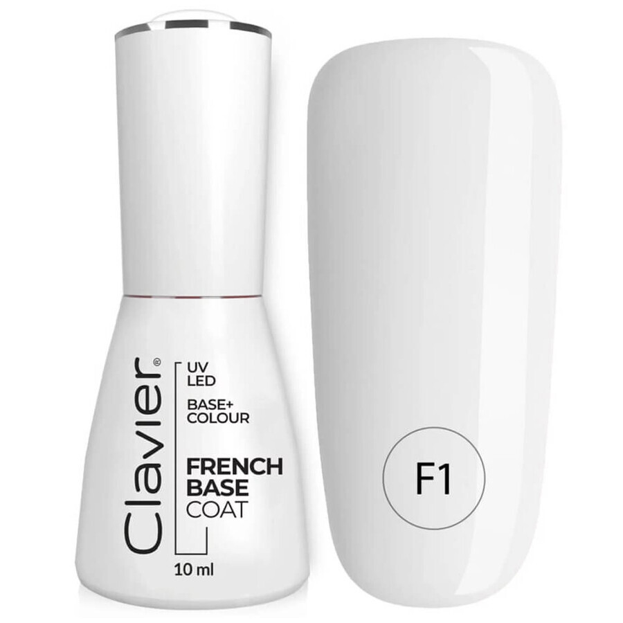 Acquista Clavier Luxury French Base Hybrid Colour F1 Milky Way, 10ml Clavier Luxury French Base Hybrid Colour F1 Milky Way, 10ml
