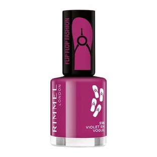 Rimmel 60 Segundos Flip Flop Speed Esmalte de Uñas 336 Violet En Vouge, 8ml