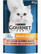 Purina, Gourmet, Natvoer voor katten, bot, 85g