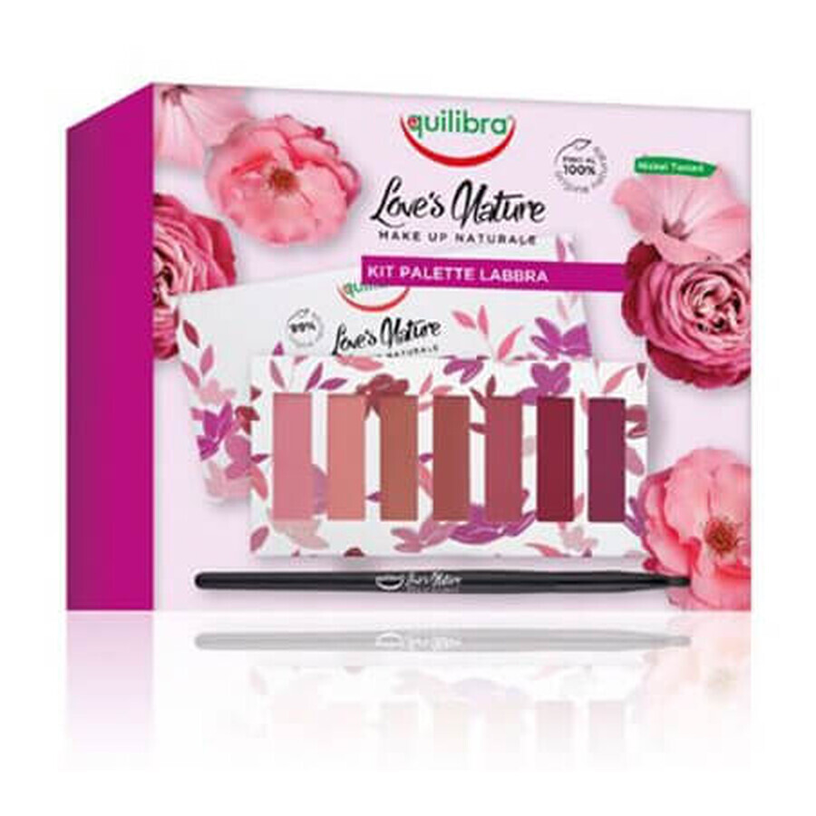 Acquista Set di rossetti Equilibra: Palette 7g + Lip plumper 1 pz. Set di rossetti Equilibra: Palette 7g + Lip plumper 1 pz.