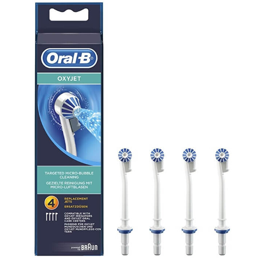 Cumpără Oral-B Oxy Jet, capac pentru irigator, 4 bucăți Oral-B Oxy Jet, capac pentru irigator, 4 bucăți