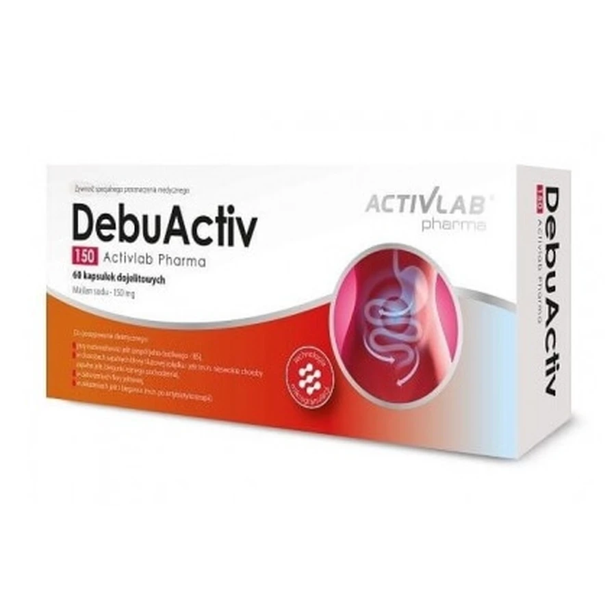 DebuActiv 150, 60 Kapseln - Langfristige Anwendung!