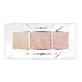 Claresa Too Glam To Give A Damn Paleta de iluminadores 12 Golden Glow, 12,5 g