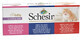 Schesir, Natvoer, rund, kip en ansjovis, 6x 85g