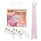 Invisibobble Urban Safari Wrapstar &amp; Waver Gum set met lint + wasclips, 3 stuks