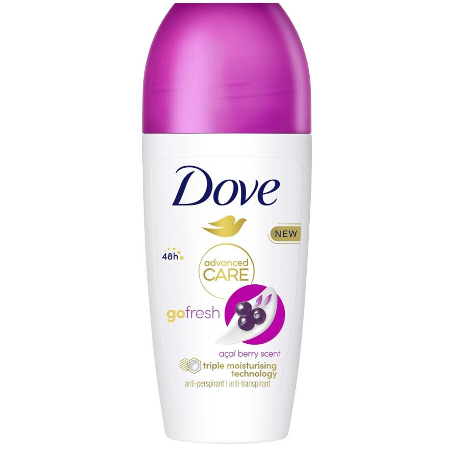 Dove Go fresh Acai berry Antiperspirant Roll-on, 50 ml