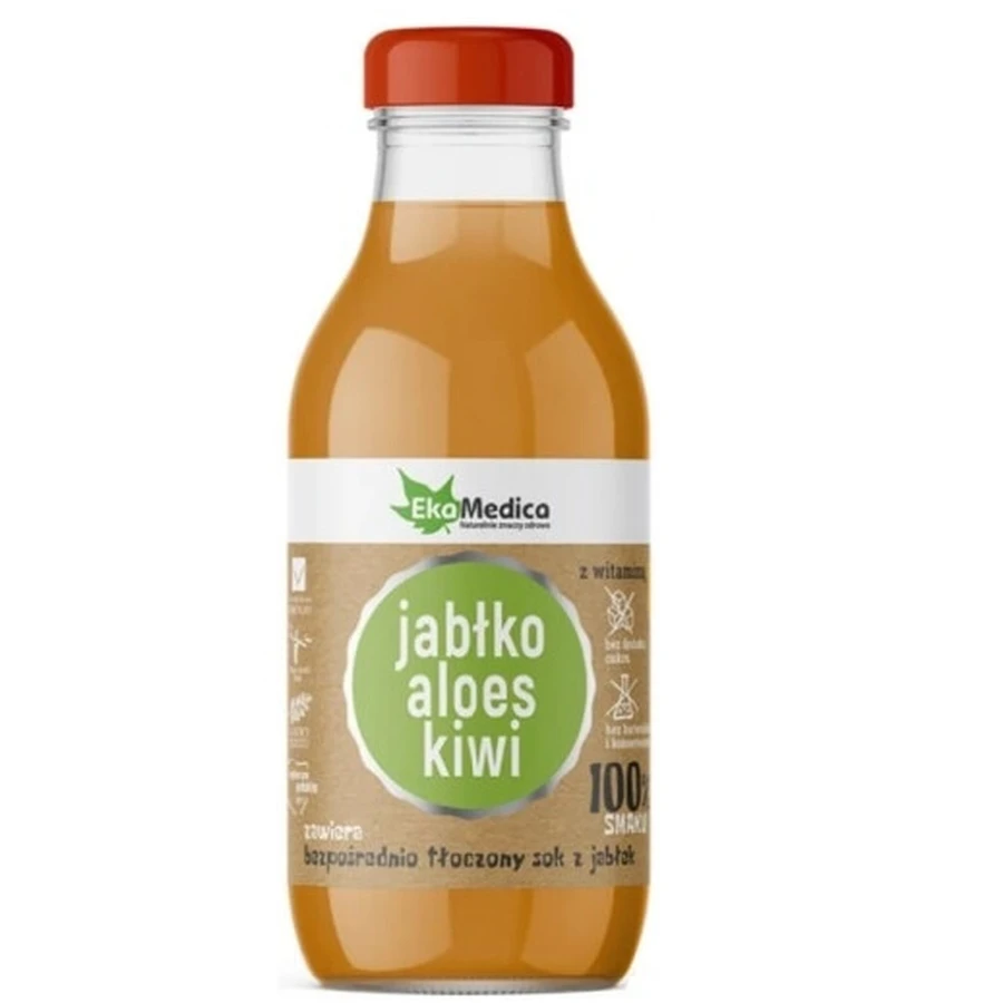 100% apple aloe kiwi juice, 300 ml