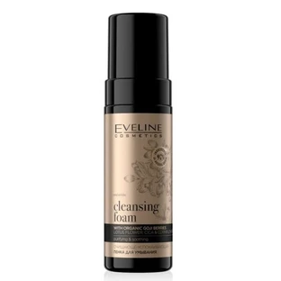 Eveline Mousse nettoyante et apaisante à l'or biologique, 150 ml