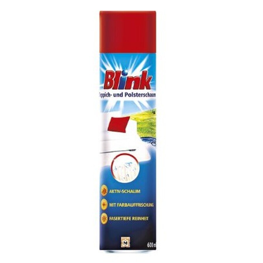 Buy Blink carpet and upholstery cleaning foam, 600ml Blink carpet and upholstery cleaning foam, 600ml