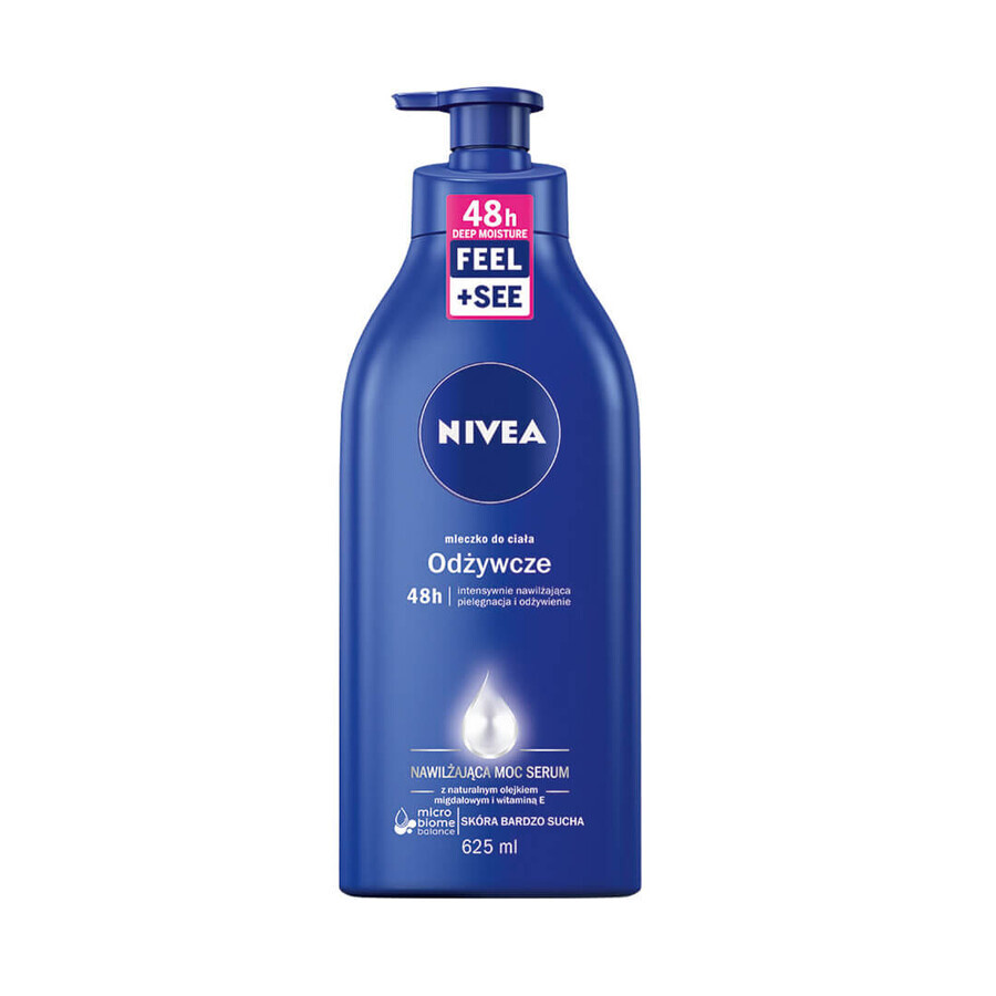 Nivea Hydrating Power Serum Replenishing Milk with pump, 625ml