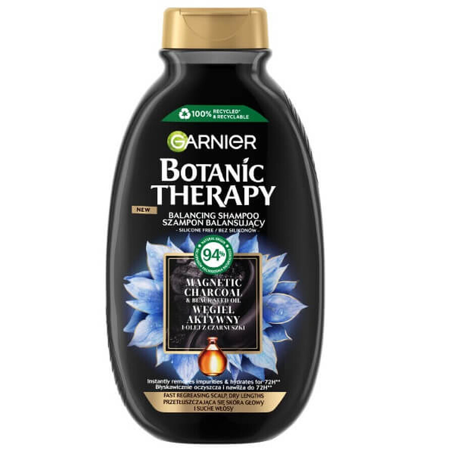 Garnier Botanic Therapy Balancing shampoo for permeable hair and dry scalp Active Oil and Cumin Oil, 400ml
