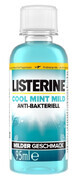 Listerine Mouthwash with cool mint flavor, 95 ml