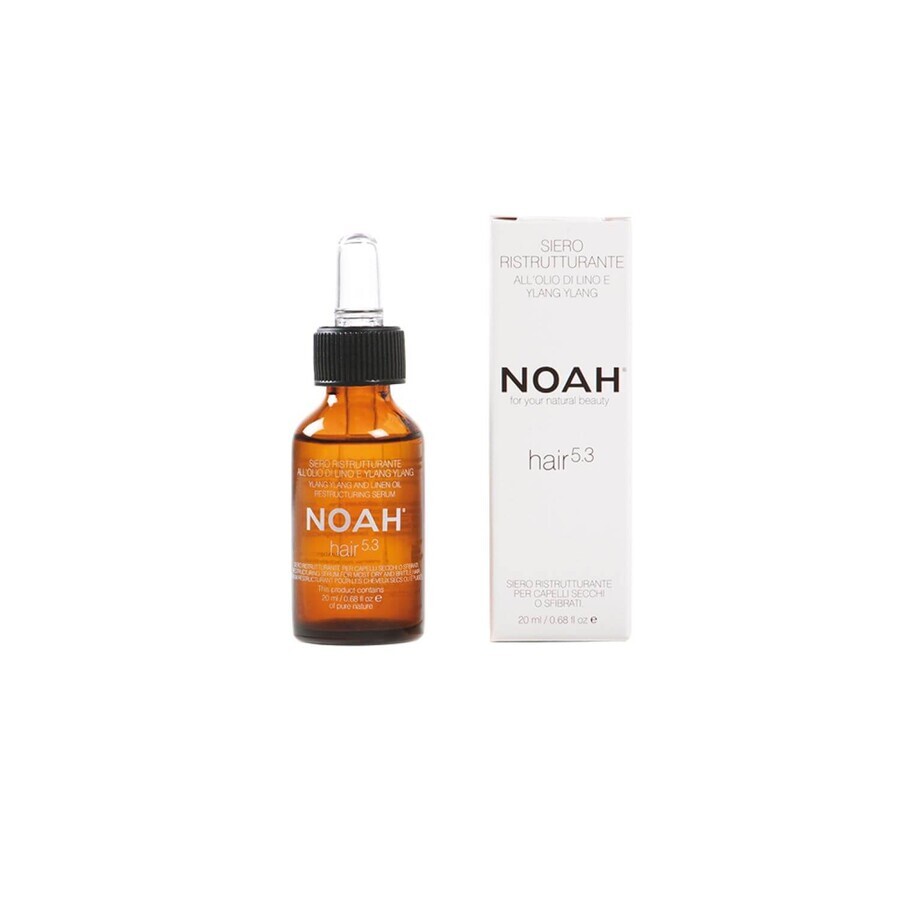 Acquista Noah For Your Natural Beauty 5.3 Siero ristrutturante Olio di semi di lino e Ylang-Ylang, 20ml Noah For Your Natural Beauty 5.3 Siero ristrutturante Olio di semi di lino e Ylang-Ylang, 20ml