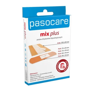 Pasocare, Mix Plus Patches, set, 20 pcs - Long Life !